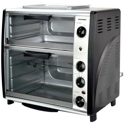 Produktbild von 42 l Kleiner Mini Backofen Lollox | Miniofen | Pizzaofen | Pizzabackofen