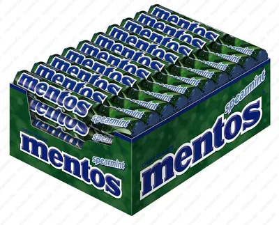 Produktbild von Mentos Spearmint rolka 40 x 38g