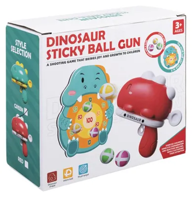 Obrázok produktu pre Súprava na streľbu na dinosaurov s terčom