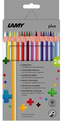 Immagine prodotto di LAMY 1222008 Matite colorate triangolari LAMY plus, confezione da 24 pezzi