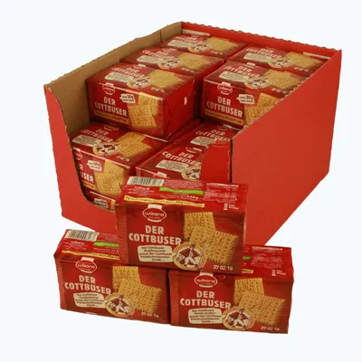 Produktbild von Der Cottbuser Butterkeks mit Honig 24er Pack (24 Packungen à 230 g)