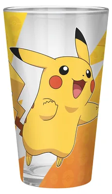 Zdjęcie produktu dla Duża szklanka Pokemon - Pikachu #2 (400 ml)