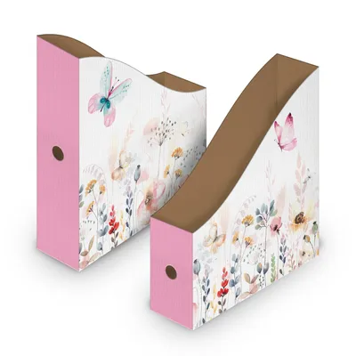 Produktbild von itenga Wellpappe Motiv Stehsammler Schmetterling für  DIN A4