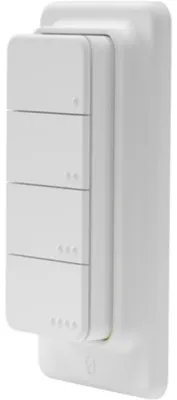 Zdjęcie produktu dla Shelly BLU RC Button 4, Inteligentny przycisk, Biały, Plastik, 2400 - 2483.5 MHz, 30 m, Bezprzewodowy
