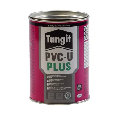 Produktbild von Tangit PVC-U Plus Kleber für Druckrohrleitungen und drucklose Rohrleitungen 500g - 1st