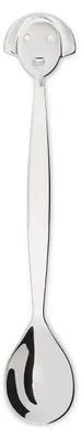 Kleiner Löffel aus Edelstahl, 16 x 3,3 x 4,5 cm, silber