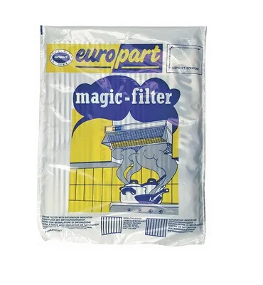Produktbild von Europart Fettfiltermatte universal 570x470 mm Vliesfilter mit Sättigungsanzeige für Dunstabzugshaube 2Stk