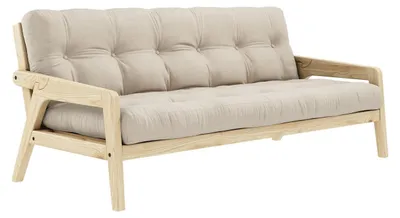 Produktbild von Drawer Grab, Liegestuhlsofa, Wohnzimmer, Beige, 2 Sitz(e), Beige, Stoff