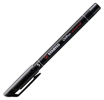 Obrázek produktu pro STABILO OHPen, Černá, Černá, Plast, 0,4 mm, CE, 71 mm