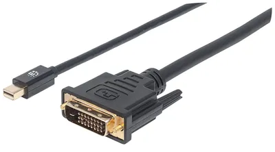 Obrázok produktu pre Manhattan 152150, 1,8 m, Mini DisplayPort, DVI-D, Samec, Samec, Priamy