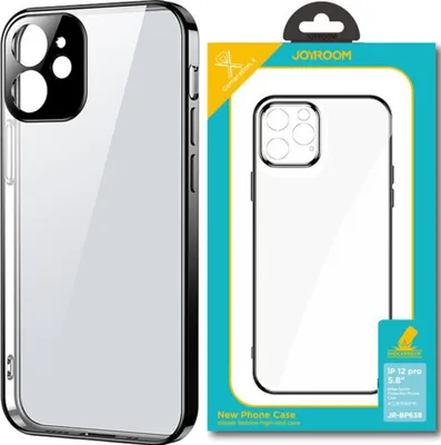 Produktbild von Joyroom Case Etui mit Rahmen für Iphone 12Mini Schwarz
