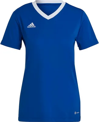 Image de Adidas Entrada 22 Maillot Manches Courtes Femmes - Royal | Taille: L