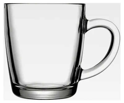 Produktbild von Trinkgläser, Teeglas mit Henkel Basic, 340 ml, 6er Set