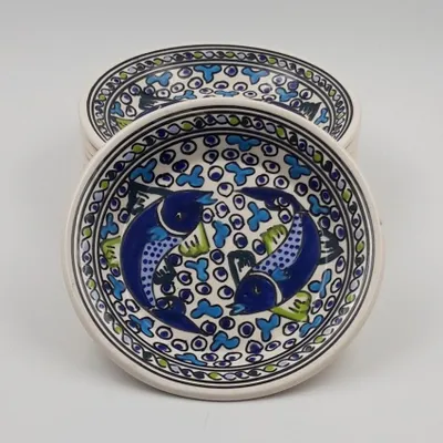 Obrázok produktu pre Sada 6 tanierov Blue Fish na predjedlo alebo dezert - D 20 cm