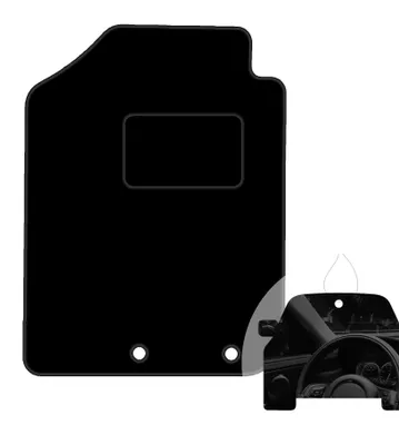 Productafbeelding van Autovloermat, velours, geschikt voor: Dacia Spring, modeljaren 2021-