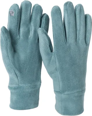 Produktbild von styleBREAKER Damen Touchscreen Fleece Handschuhe Einfarbig, warme Fingerhandschuhe, Winter 09010047