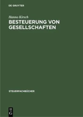 Produktbild von Besteuerung von Gesellschaften