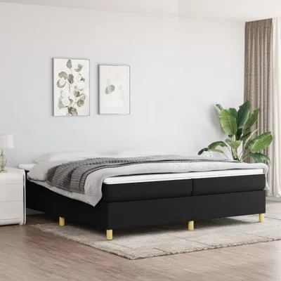 Produktbild von Maison Exclusive - Boxspringbettgestell Schwarz 200x200 cm Stoff