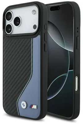 Obrázek produktu pro Pouzdro Bmw M Carbon Logo Magsafe Na Iphone 17 Pro Max - Niebieskie