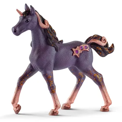 Produktbild von Schleich 70580 - Sternschnuppen Einhorn, Fohlen, Tierfigur
