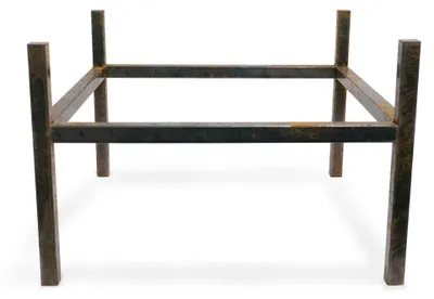 Produktbild von MOODZ Untergestell, quadratisch, 100 cm, Carbon