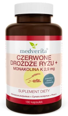 Produktbild von Medverita Rote Reishefe+ 180 Kapseln