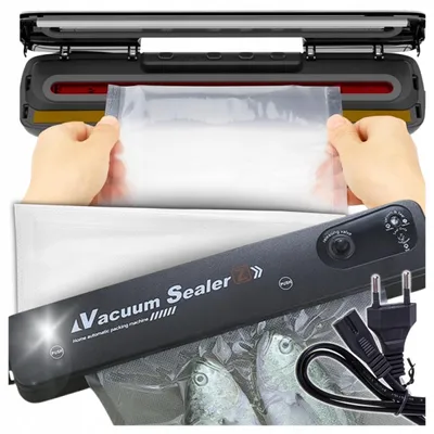 Obrázek produktu pro Vakuovací přístroj pro balení potravin + sáčky (10 kusů)