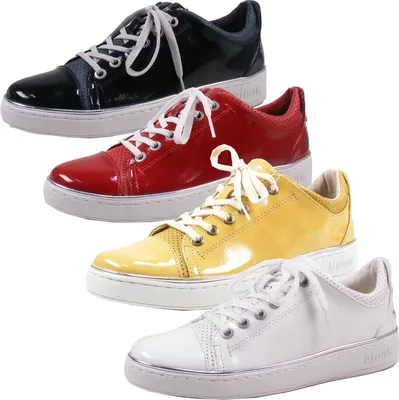 Produktbild von Mustang 1300-301 Schuhe Damen Sneaker Schnürschuhe, Größe:42 EU, Farbe:Weiß
