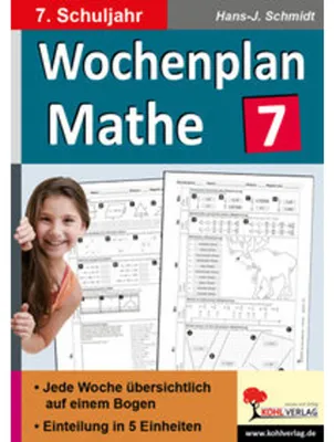 Image de Wochenplan Mathe / Klasse 7