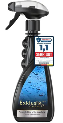 Produktbild von Exklusiv Chemie Keramik Hybrid Versiegelung | Keramikversiegelung Auto | Autopolitur | Autokeramikbeschichtung | Lack-Schnellversiegelung - 500ml