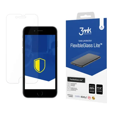 Produktbild von 3mk Display Hybridglas FlexibleGlass Lite für Apple iPhone 7 0,16mm 6H