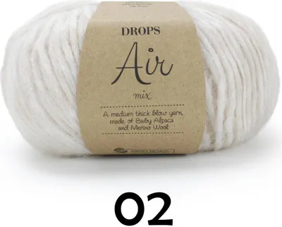Obrázok produktu pre DROPS Air mix (50g/150m) 02 weizen