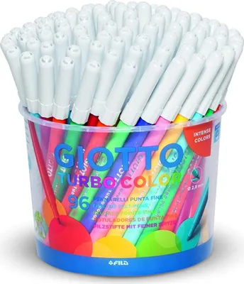 Produktbild von Giotto Turbo Color, Multi, Mehrfarbig, 0,5 mm, 2 mm, 96 Stück(e)