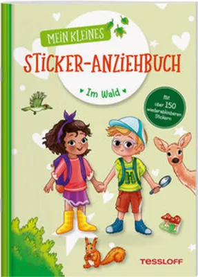 Produktbild von Mein kleines Sticker-Anziehbuch. Im Wald