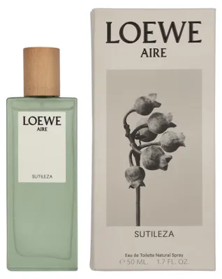 Produktbild von LOEWE Perfumes Aire Sutileza, Frauen, 50 ml, Spray, ALCOHOL – PARFUM (FRAGRANCE) – AQUA (WATER) – ETHYLHEXYL METHOXYCINNAMATE – BUTYL..., 1 Stück(e)