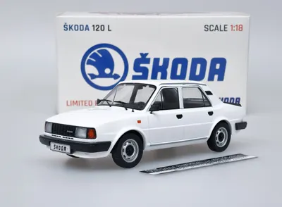 Obrázok produktu pre Škoda 120 L White FOX18 1:18