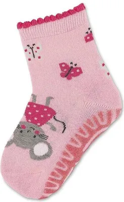 Produktbild von Sterntaler Glitzer Flitzer AIR Maus mit rutschfester Sohle rosa 17-18