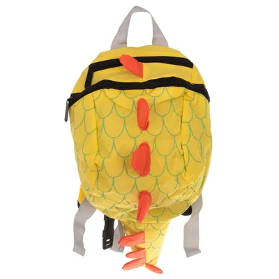 Produktbild von KIK KX7435_2 Wasserdichter Kinderrucksack Dinosaurier - gelb