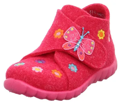Produktbild von Superfit Baby Mädchen HAPPY Hohe Hausschuhe, Rosa (Pink Kombi 64), 24 EU