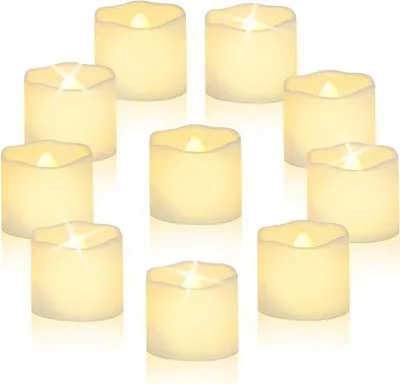 Immagine prodotto di 24 candeline LED bianco caldo alimentate a batteria