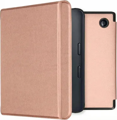 Productafbeelding van imoshion Slim Hard Case Bookcase voor de Kobo Libra 2 / Tolino Vision 6 - Rosé Goud