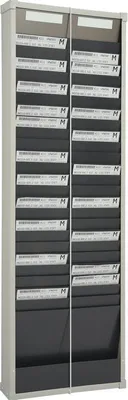 Produktbild von Gummizug für Karten-Board, zur Unterteilung von mehrspaltigen Segmenten, Weiß, Passend für Kartenboard mit 10 Fächern, Verpackungseinheit: 1 STK