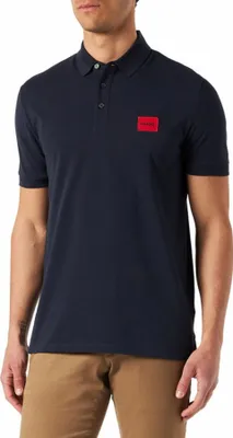 Produktbild von HUGO Dereso222 Slim Poloshirt, Blau L