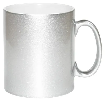 Produktbild von Kaffeebecher / Teetasse - 330 ml - Silber - Keramik