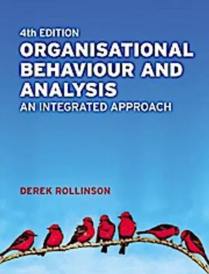 Obrázek produktu pro Organisational Behaviour and Analysis