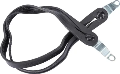 Immagine prodotto di Cinghia per bagagli Widek Dopp. M. piastra forata, 82,5 cm nero