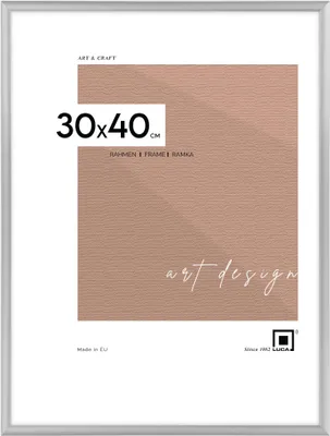 Immagine prodotto di LUCA® Cornici in alluminio, cornice per quadri, colore argento, 30x40 cm