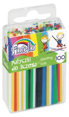 Zdjęcie produktu dla Fiorello, Patyczki do nauki liczenia, 100 sztuk