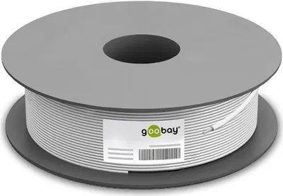 Immagine prodotto di goobay Cavo di rete CAT 6 S/FTP PiMF AWG 23/1 grigio 100 m