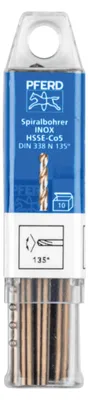 Produktbild von PFERD 25203557, Bohrer, 10 Stück(e)
